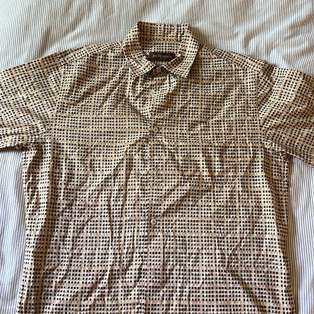 Men’s Jim Thompson Short sleeve button down